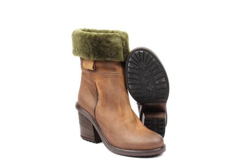 STIVALETTO CON PELO A2522