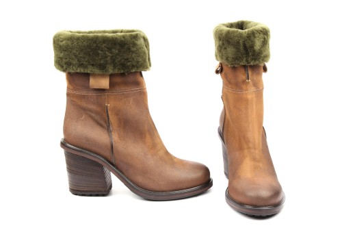 STIVALETTO CON PELO A2522