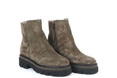 FURRY ANKLE BOOT 5808