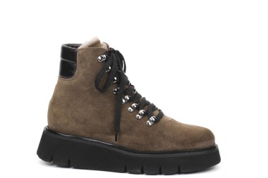 FURRY ANKLE BOOT G318T