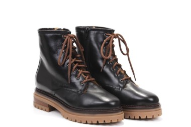 FURRY ANKLE BOOT C392T