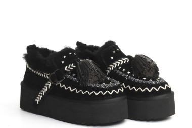 FURRY ANKLE BOOT MI 02