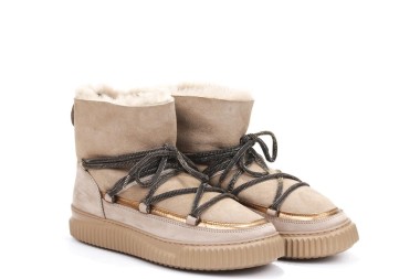 FURRY ANKLE BOOT CORTINA